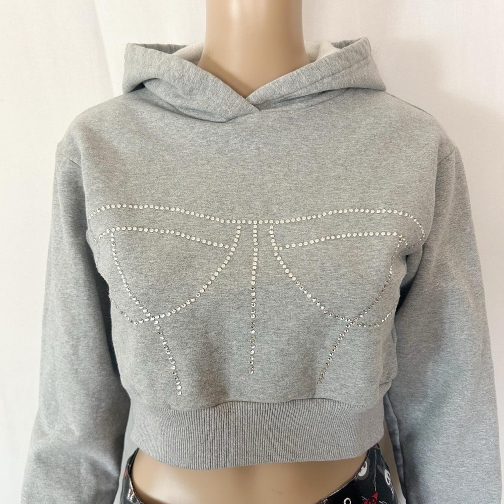 Diamanté Corset hoodie